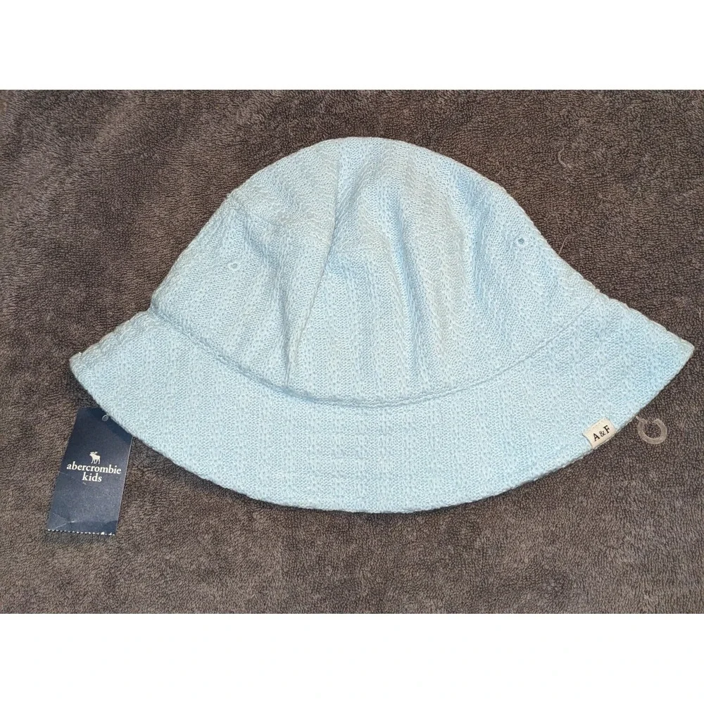 Abercrombie Kids‎ Blue Bucket Hat A&F Childrens Sun Hat NWT
